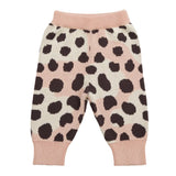 Baby Jaguar Knit Joggers Red Caribou