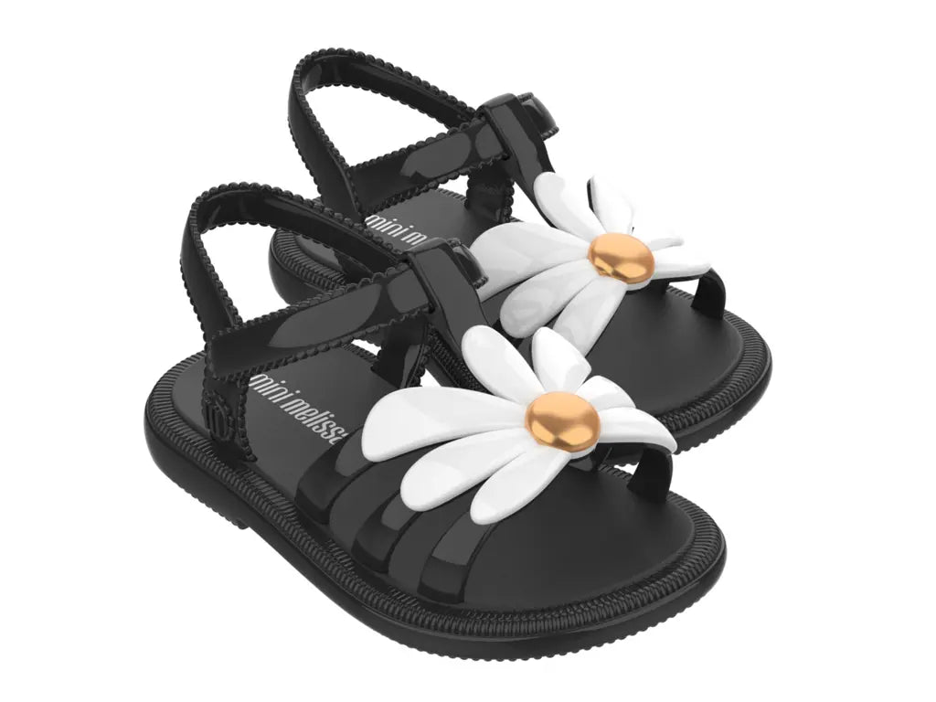 Kid Midnight Daisy Sandals Mini Melissa