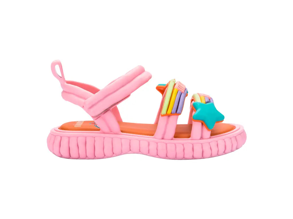 Kid Starlight Rainbow Sandals Mini Melissa
