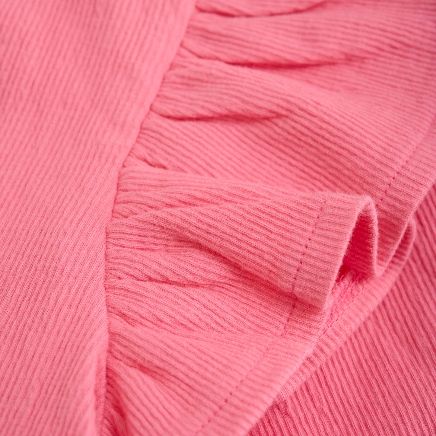 Kid Perfectly Pink Ruffle Top