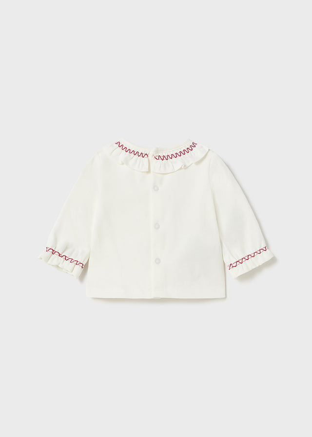 Baby Cherry Ruffled Pants Set