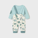 Baby Fleece Overall Set mayoral