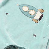 Baby Space Velour Onesie Set mayoral