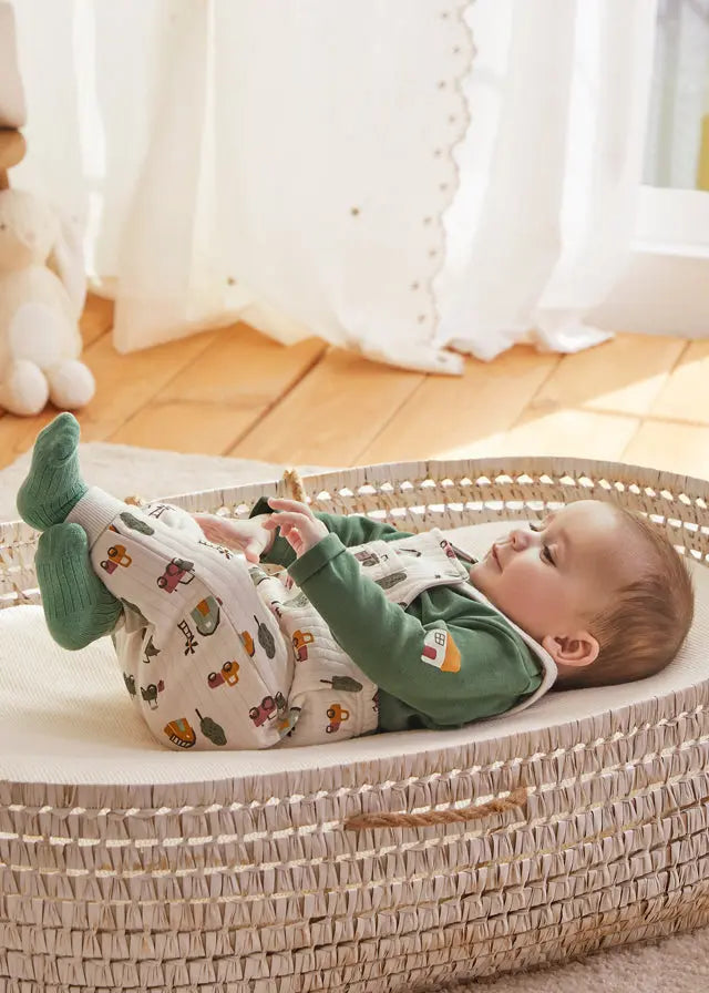 Baby Farmer Friends Overall Set mayoral