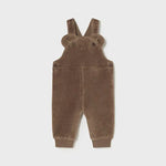 Baby Mocha Brown Corduroy Overalls mayoral