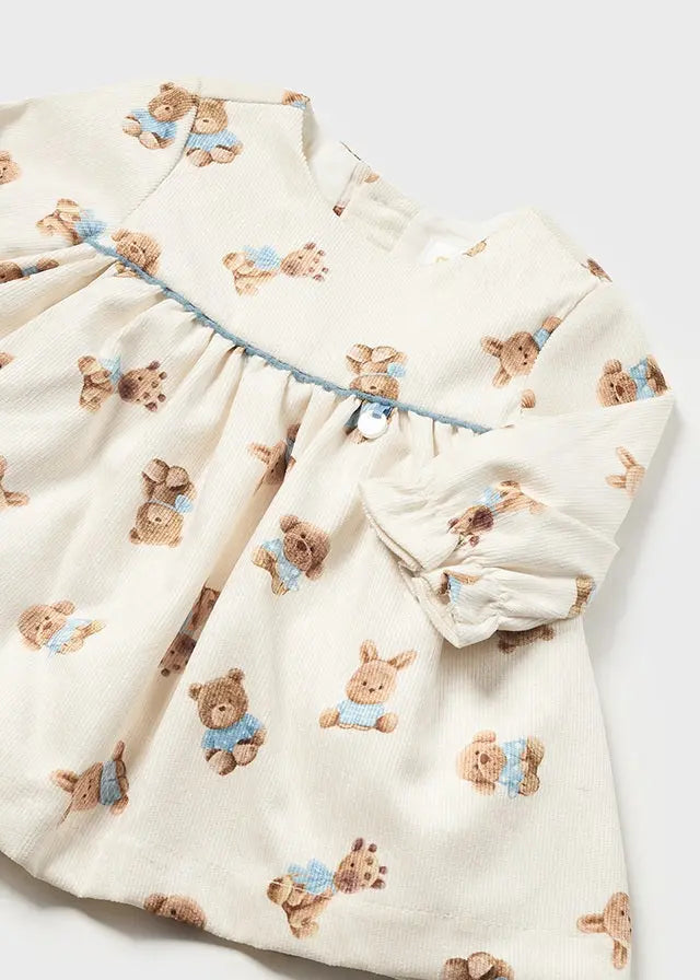 Baby Bunny and Beary Cute Dress mayoral