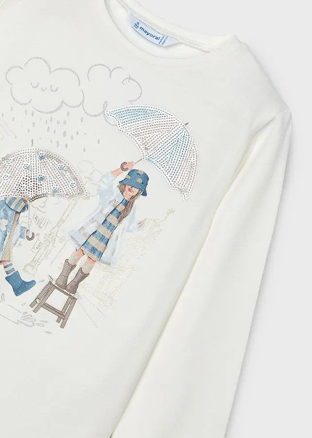 Toddler Rainy Day Long Sleeve Tee mayoral