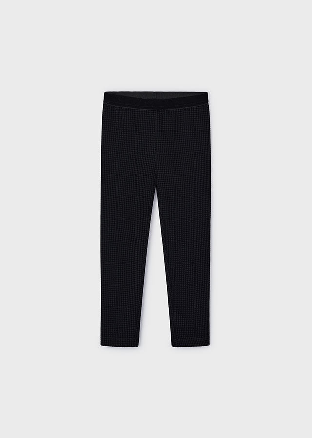 Toddler Pen Prick Black Leggings