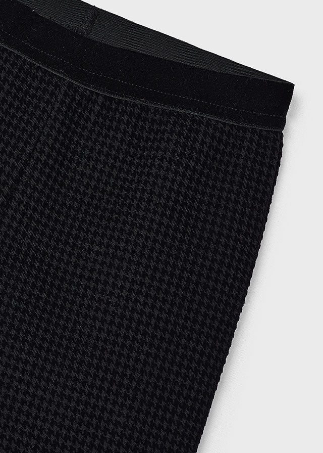 Toddler Pen Prick Black Leggings
