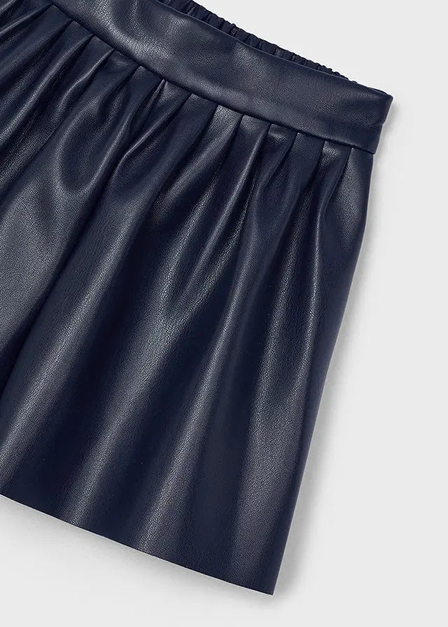 Toddler Leather Flare Skirt mayoral