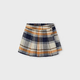 Toddler Autumn Plaid Buttoned Skirt mayoral