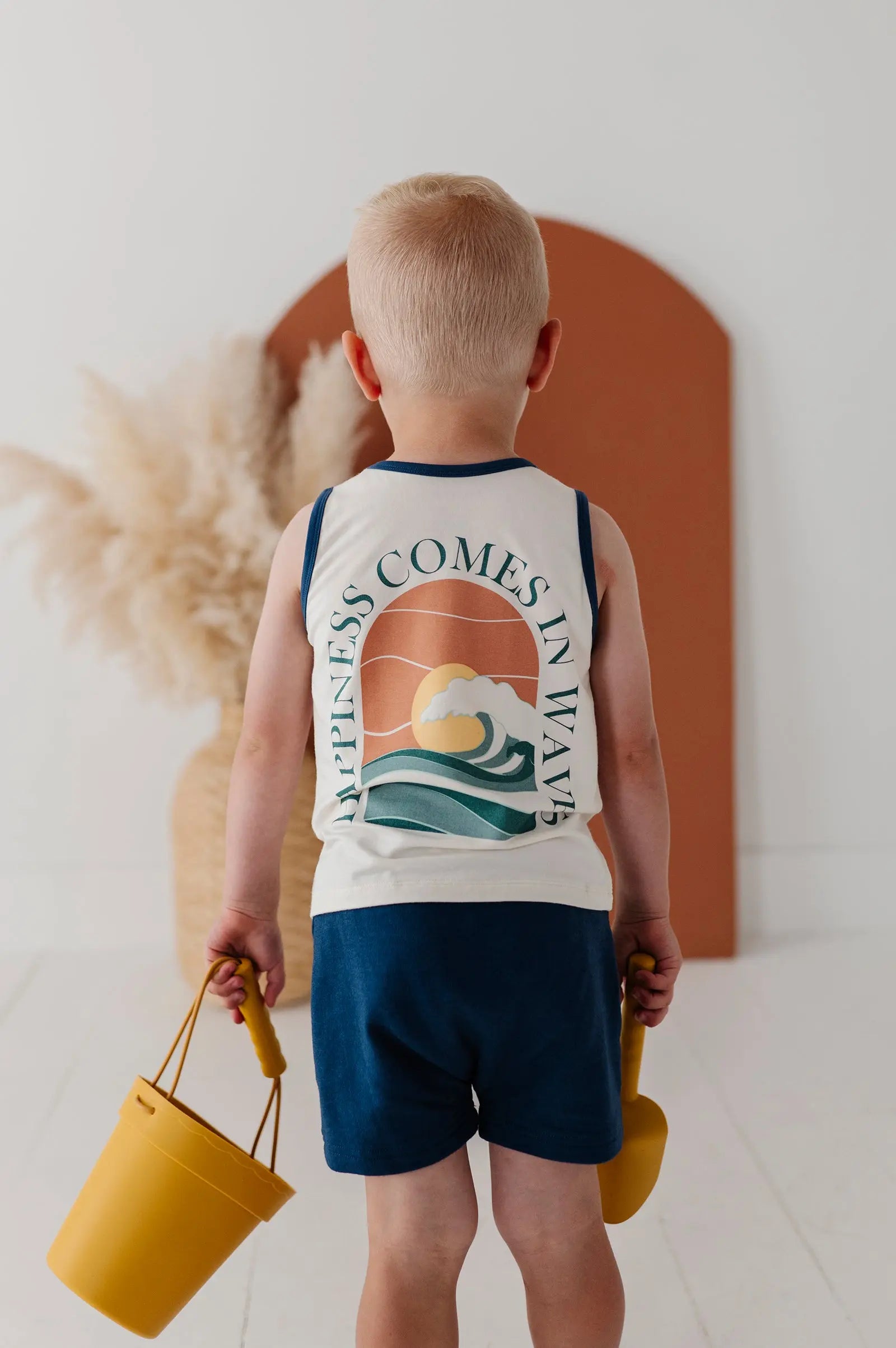 Baby Harem Shorts in Navy Babysprouts