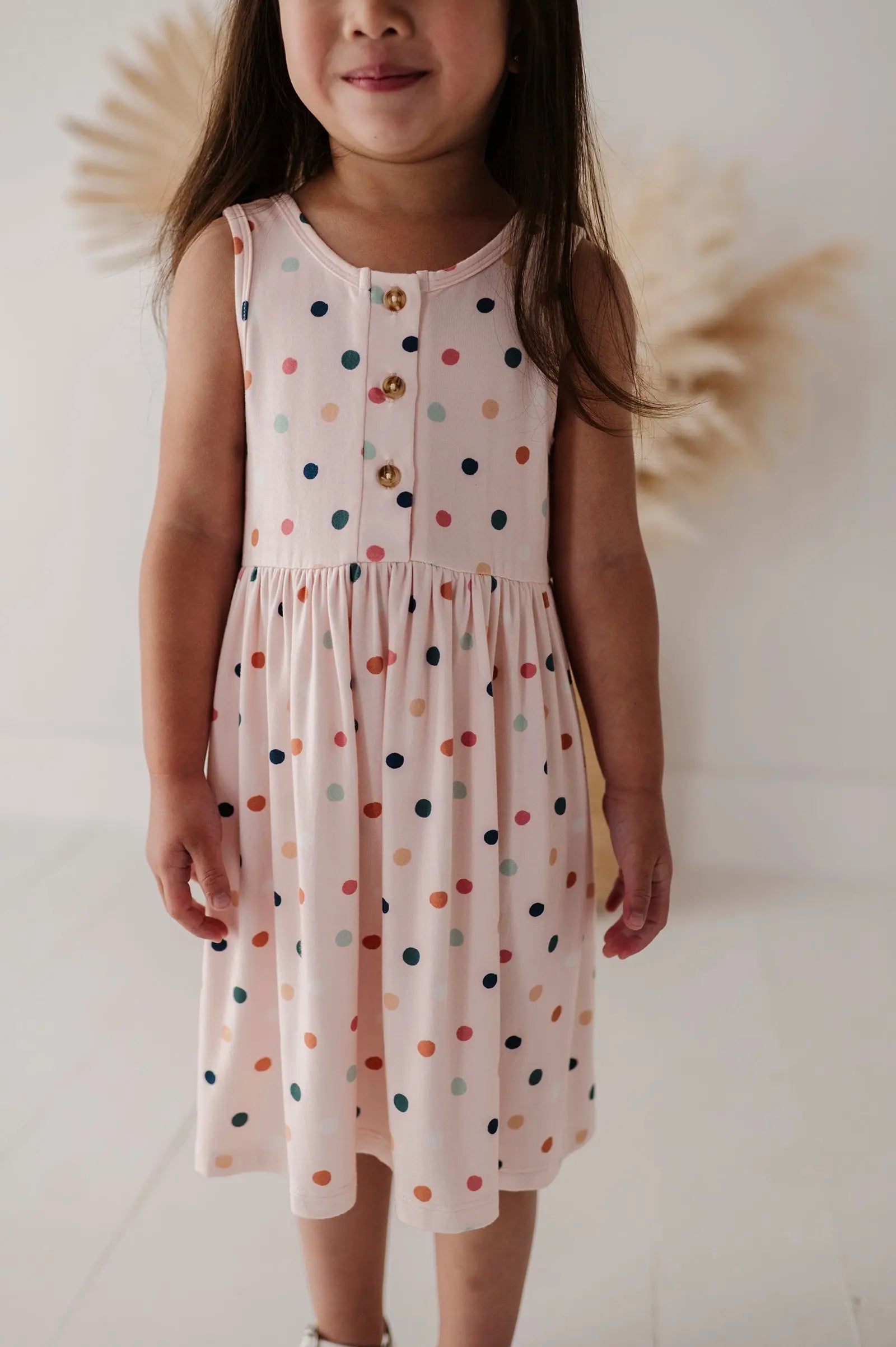 Baby Summer Polka Dots Tank Dress Babysprouts
