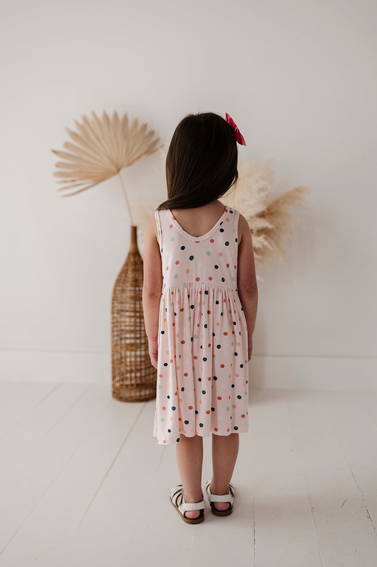 Baby Summer Polka Dots Tank Dress Babysprouts