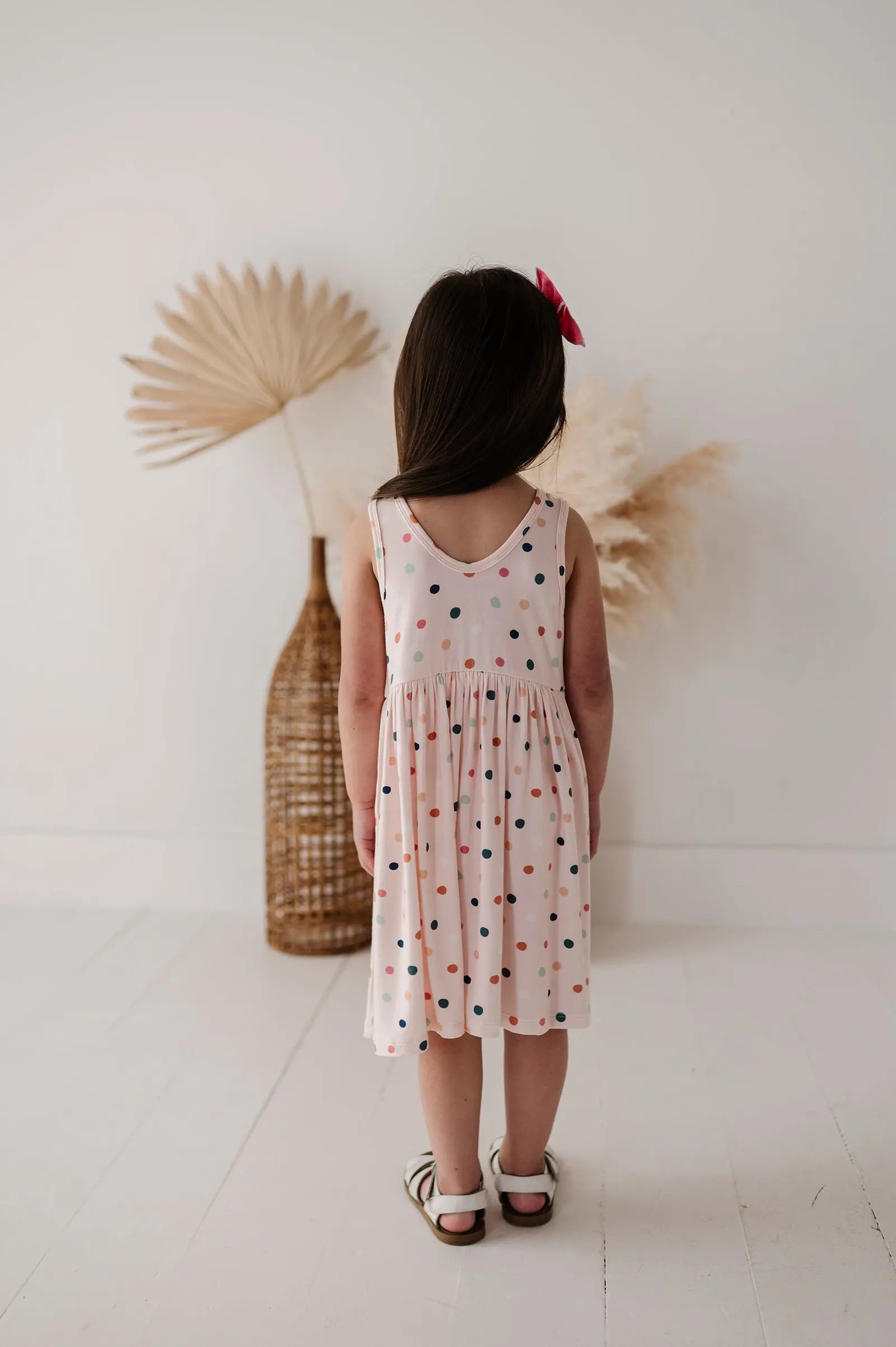 Baby Summer Polka Dots Tank Dress Babysprouts