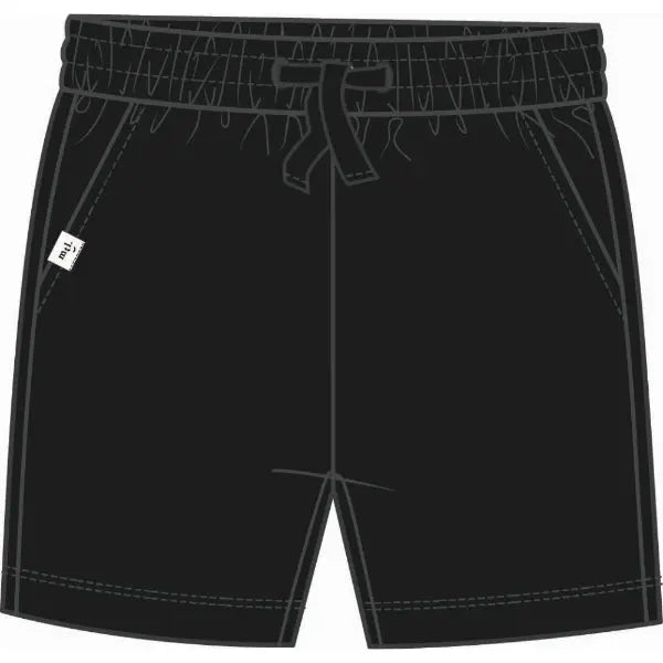 Baby Black Knit Short Miles