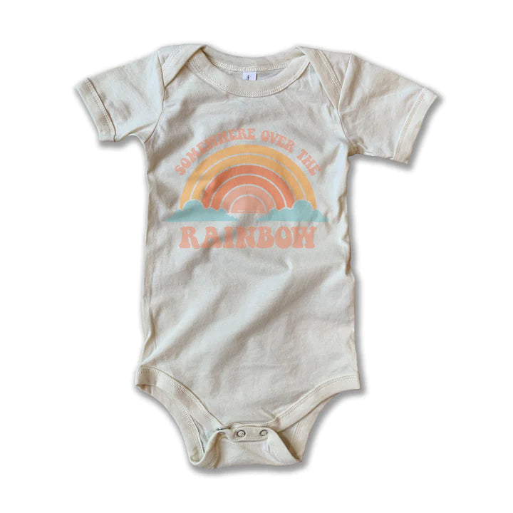 Baby Somewhere Over the Rainbow Onesie