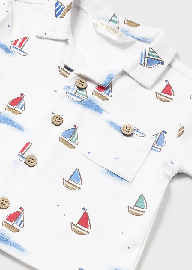 Baby Happy Sailing Short Set mayoral