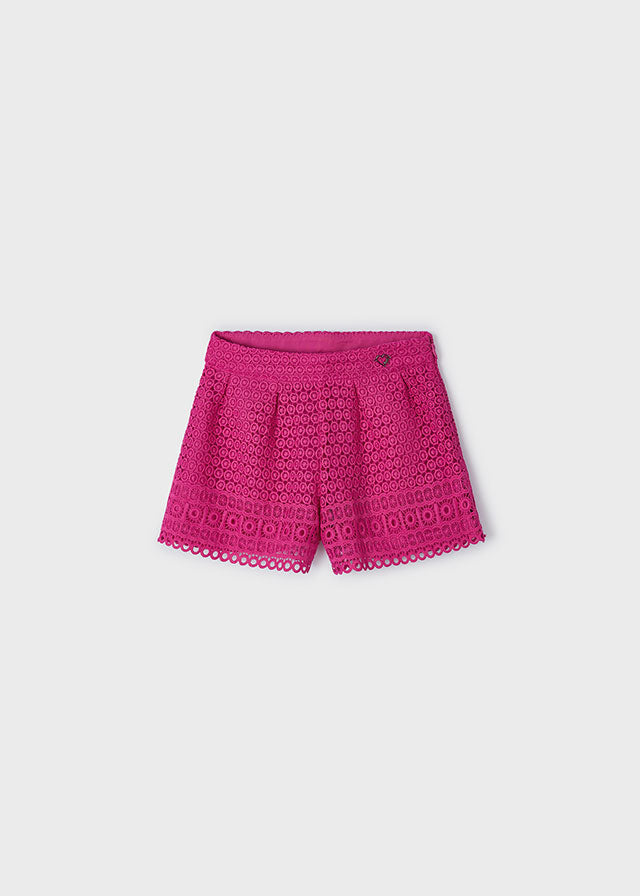 Toddler Pretty in Pink Lace Skort