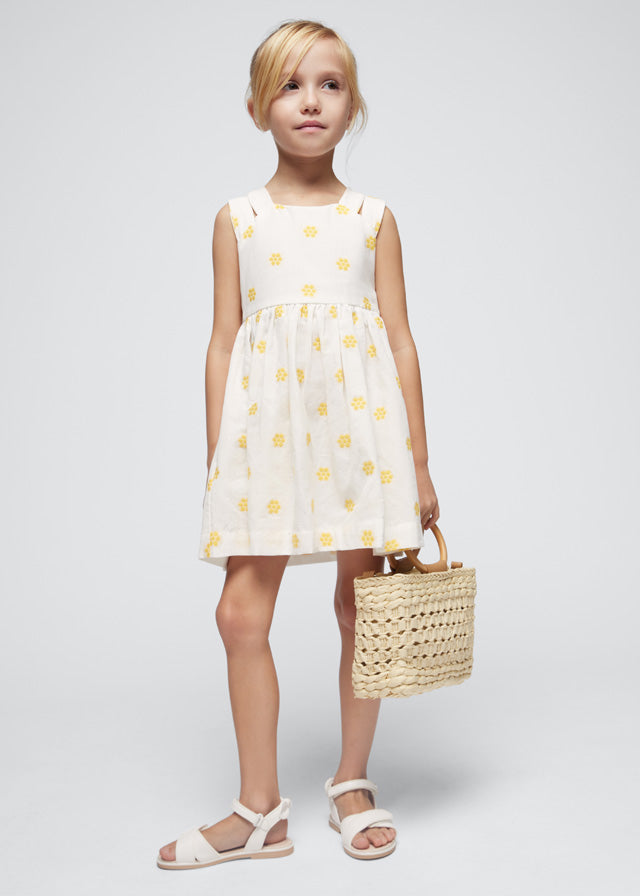 Toddler Sunday Best Flower Dress
