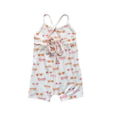 Baby Retro Shades Tie Back Romper Babysprouts