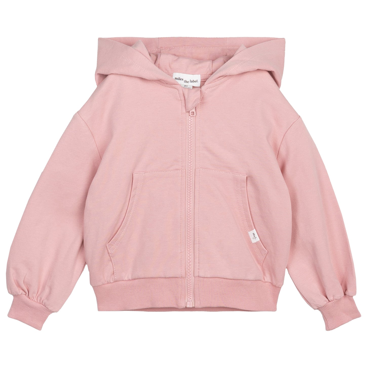 Toddler Pink Zip Up Hoodie