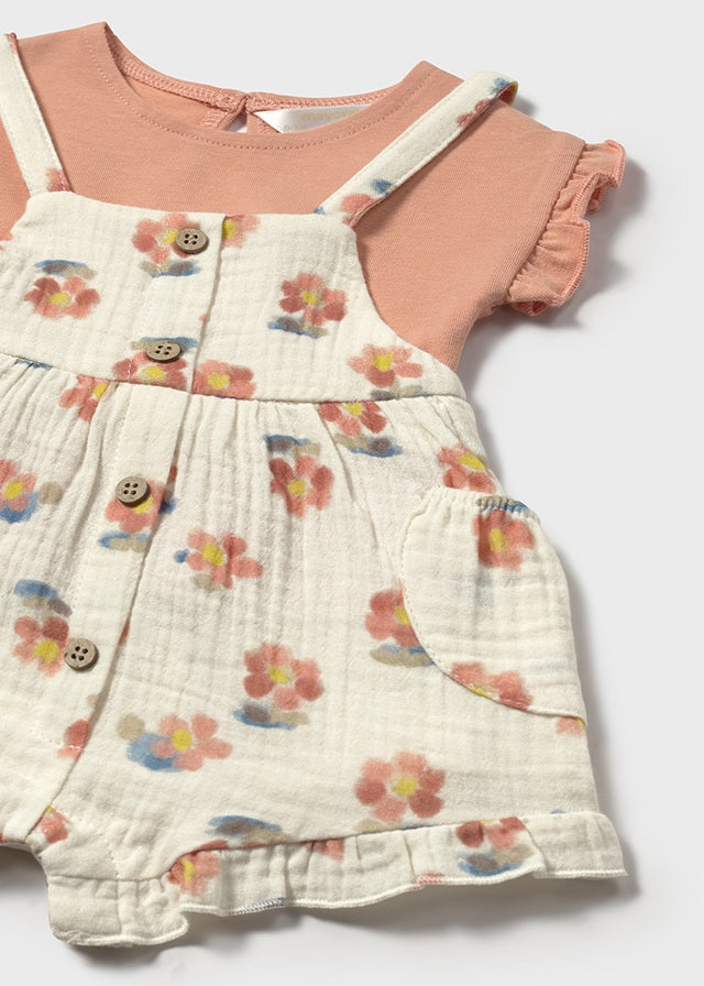 Baby Blossom and Play Romper Set mayoral