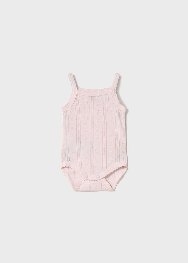 Baby Blush Bloom Bodysuit mayoral