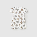 Baby Teddy Bear Snuggle Romper mayoral