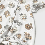 Baby Teddy Bear Snuggle Romper mayoral