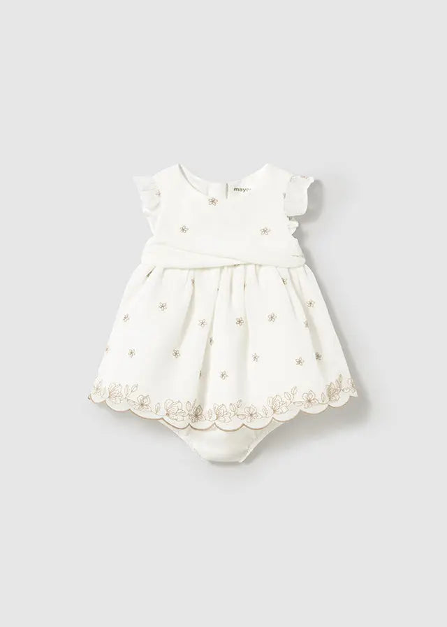 Baby Golden Blossom Dress mayoral