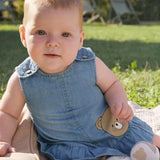 Baby Teddy Bear Denim Dress & Hat mayoral