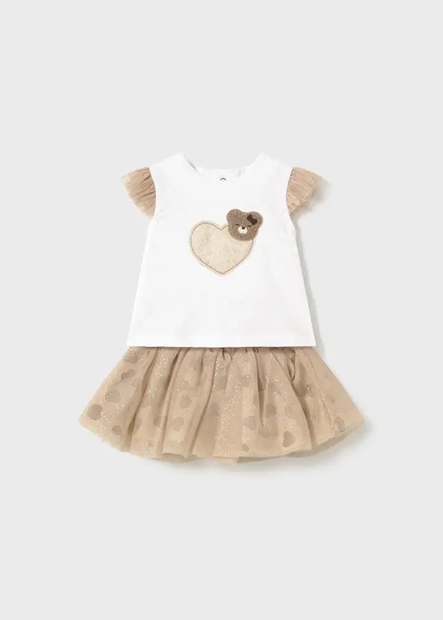 Baby Bear Hug Tulle Dress mayoral