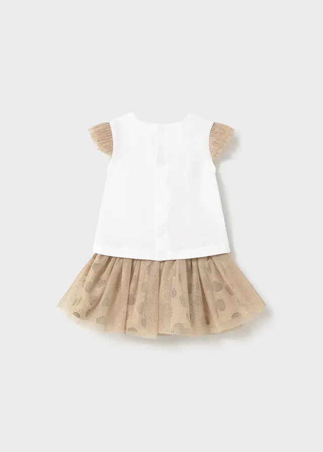 Baby Bear Hug Tulle Dress mayoral