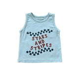 Baby Boy's Tank Top - Stars and Stripes Babysprouts