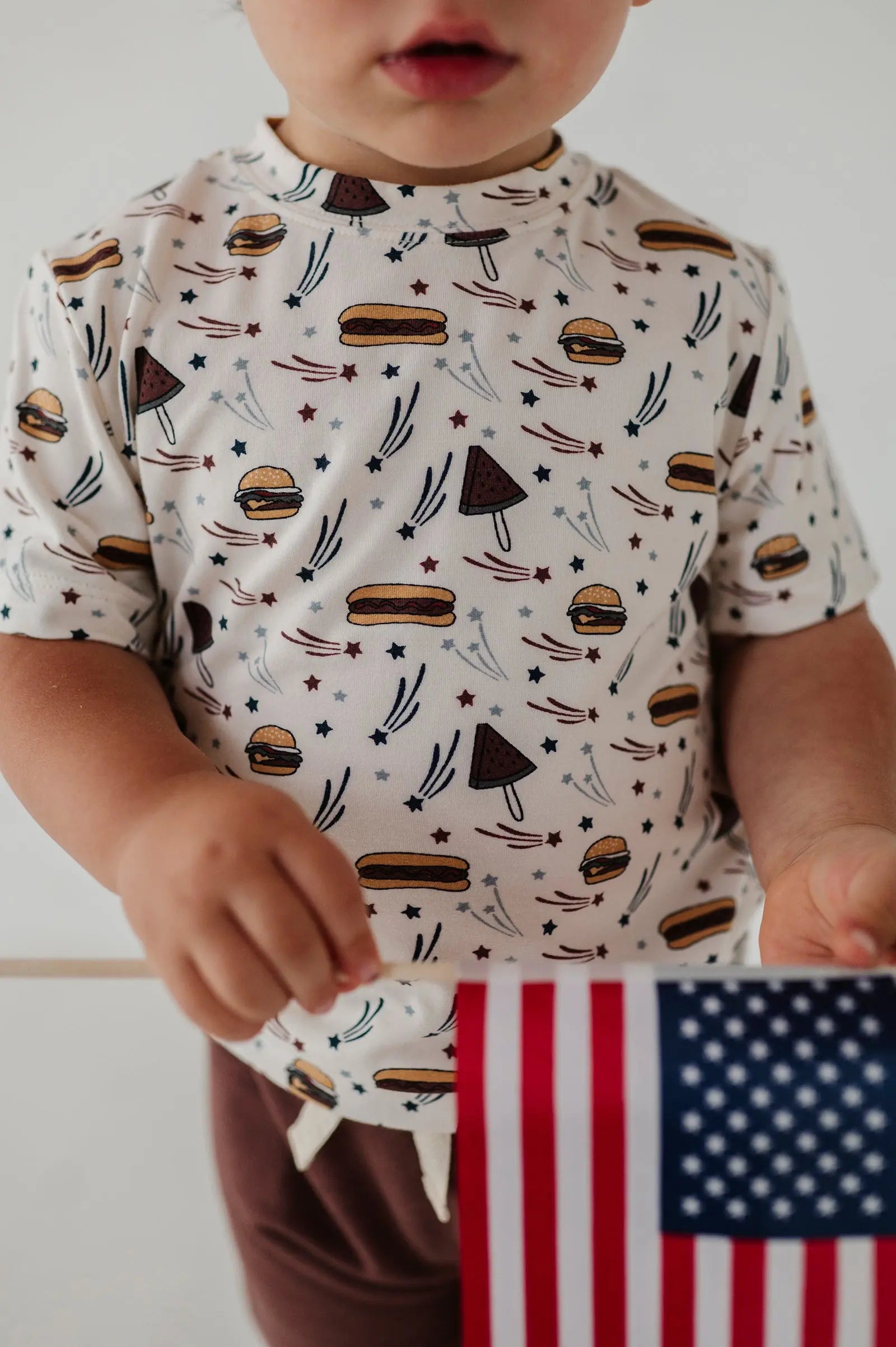 Baby Burgers and Dogs Tee Babysprouts
