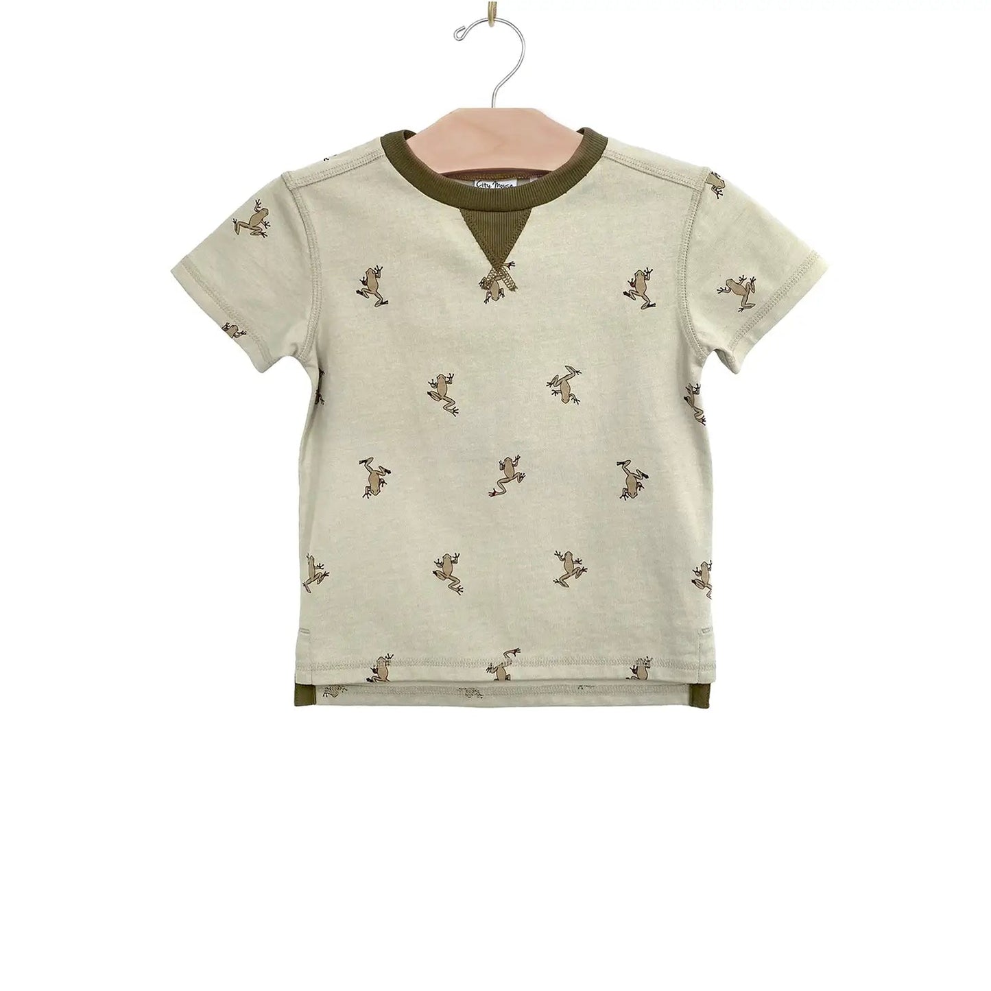 Toddler Patch Tee - Frogs