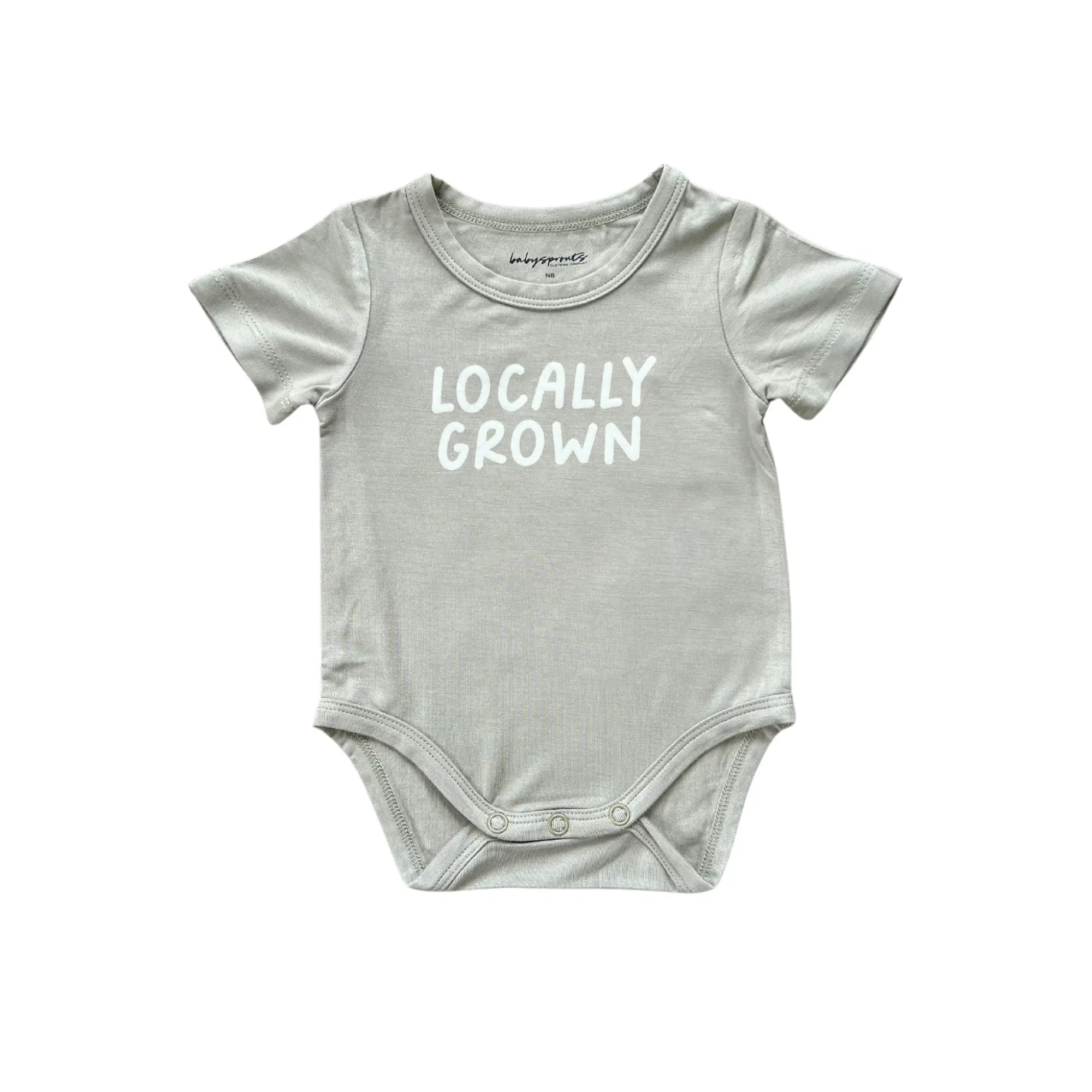 Baby Locally Grown Onesie Babysprouts