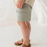 Baby Adventure Time Shorts in Seagrass Babysprouts