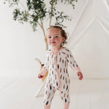 Baby Birds of a Feather Zip Romper Babysprouts