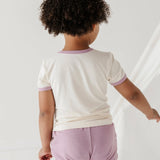Baby Retro Shorts in Thistle Babysprouts