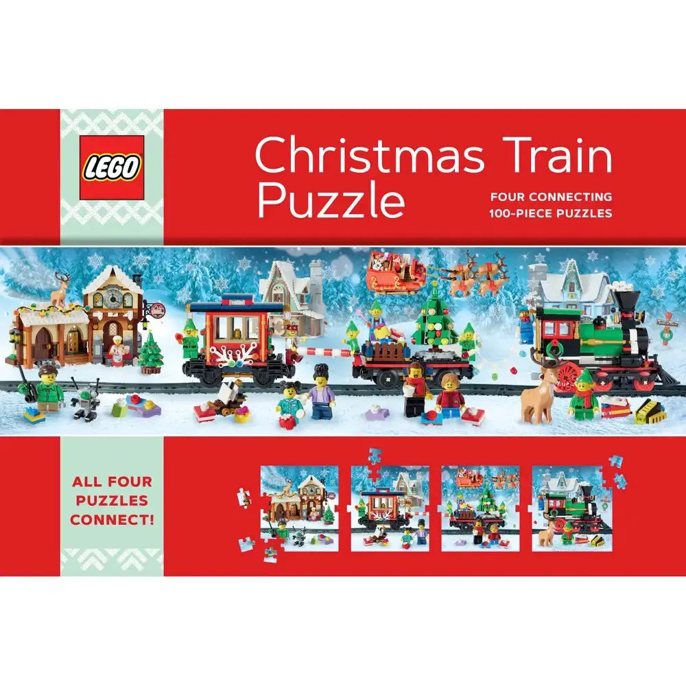 Lego Christmas Train Puzzle Chronicle Books
