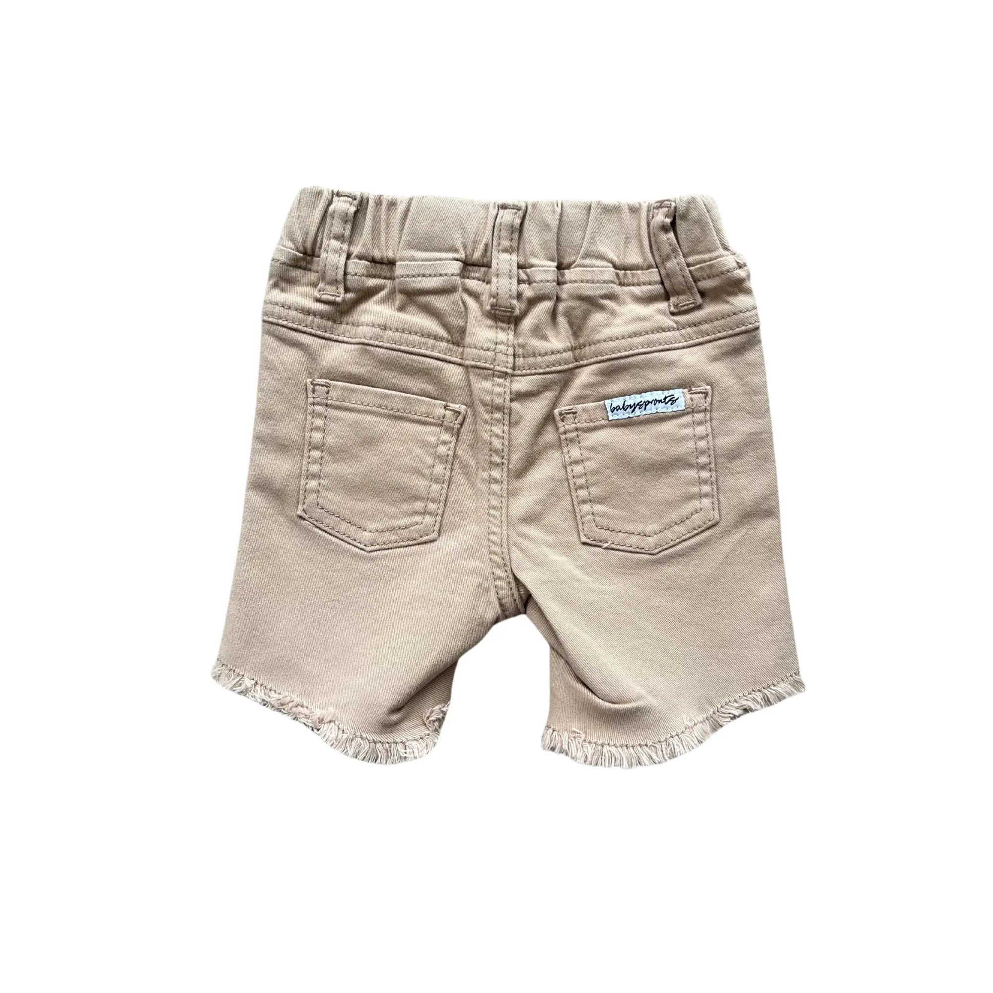 Toddler Summer Khaki Shorts Babysprouts