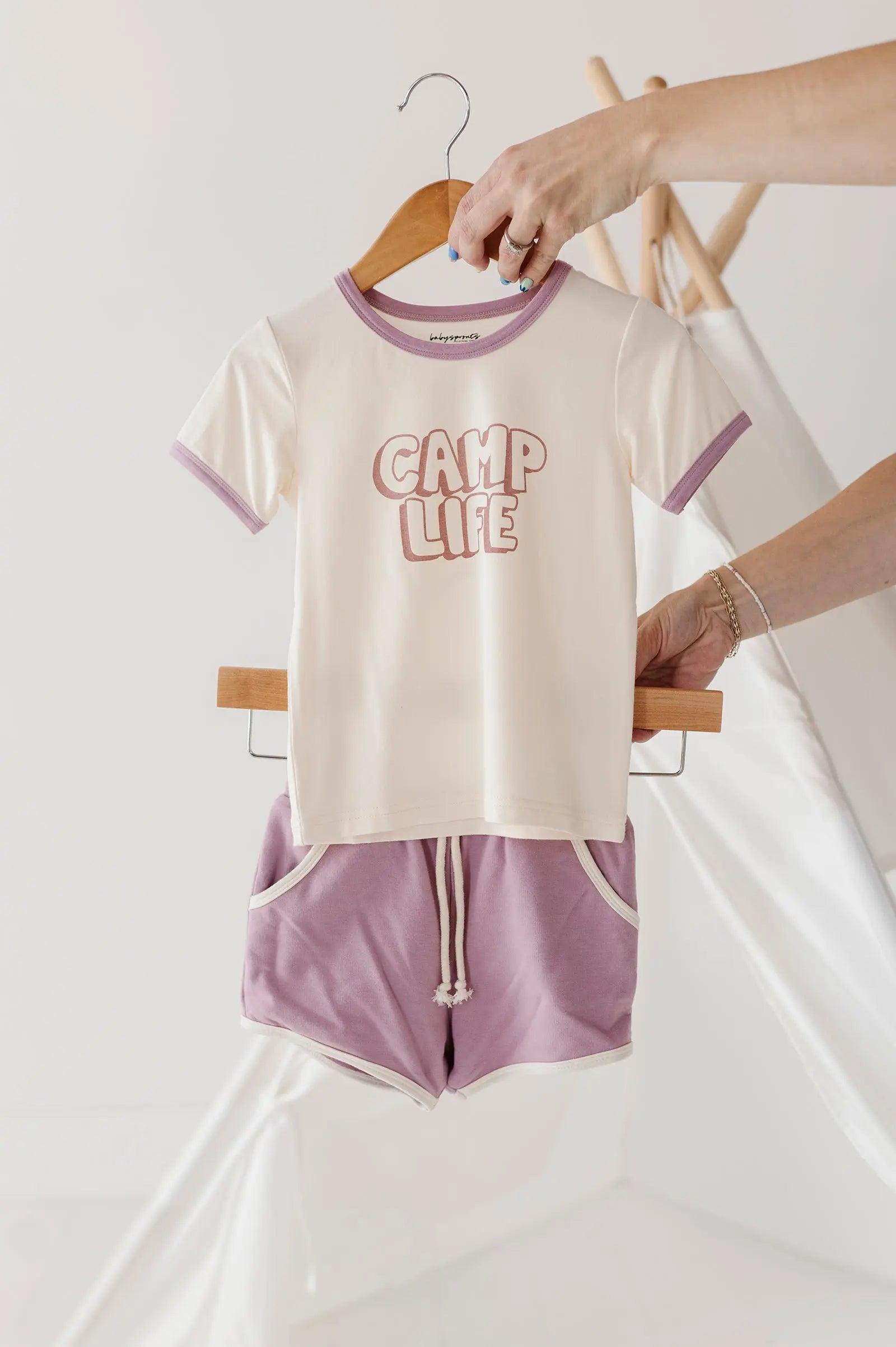 Baby Camp Life Retro Tee Babysprouts