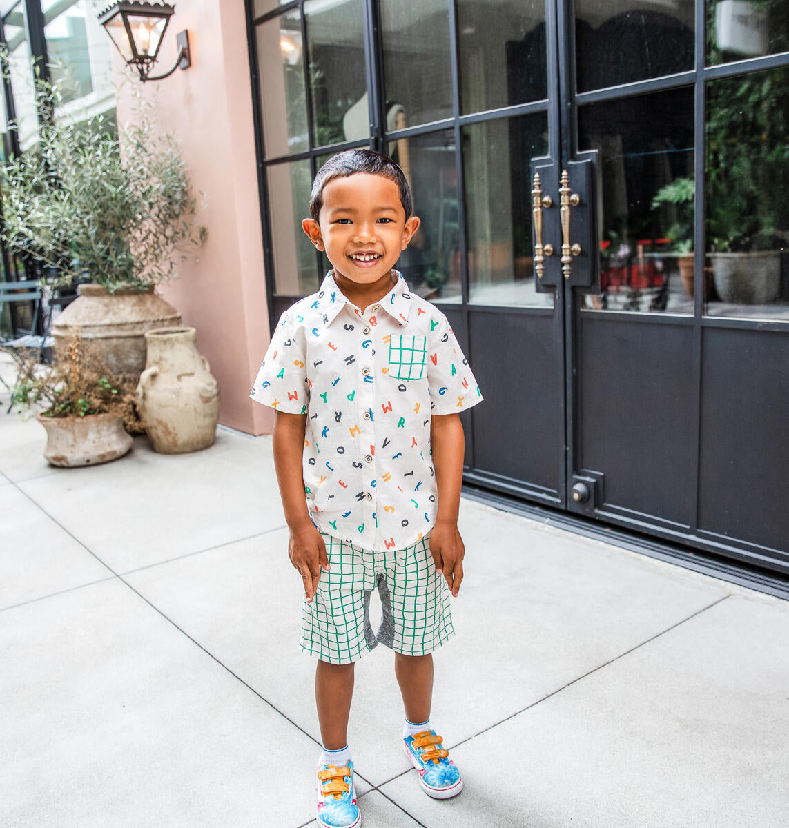 Toddler Jerry Button Up Alphabet Soup