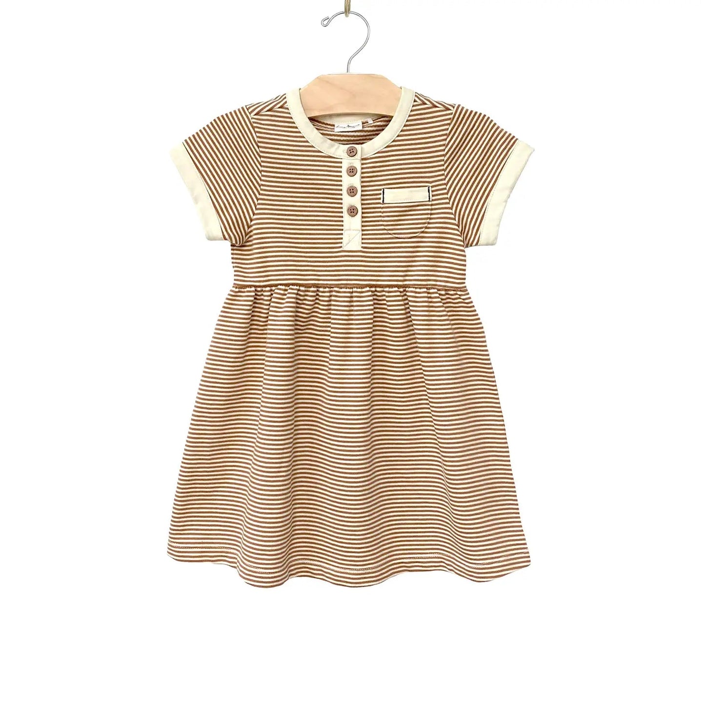 Toddler Play Dress - Stripe Classic