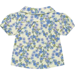 Baby Blouse Caro SS AOP Flower Riffle Amsterdam
