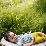 Baby Blouse Caro SS AOP Flower Riffle Amsterdam
