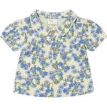 Baby Blouse Caro SS AOP Flower Riffle Amsterdam