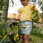 Baby Short Zinnia AOP Flower Shorts Riffle Amsterdam